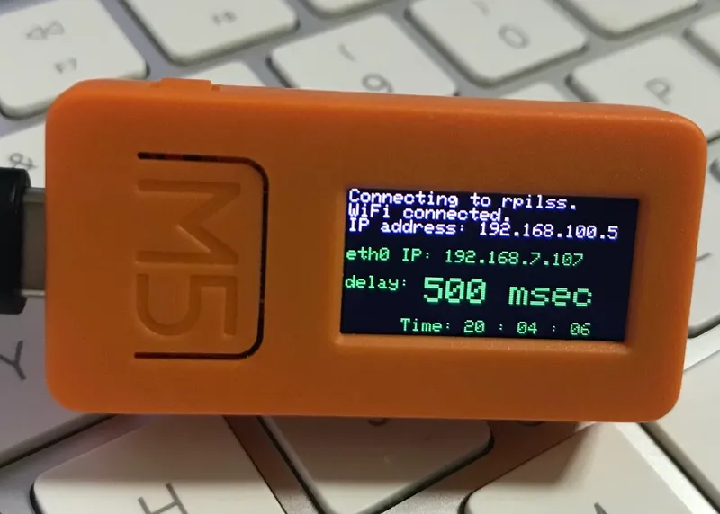 M5StickCでNode-Redにアクセス