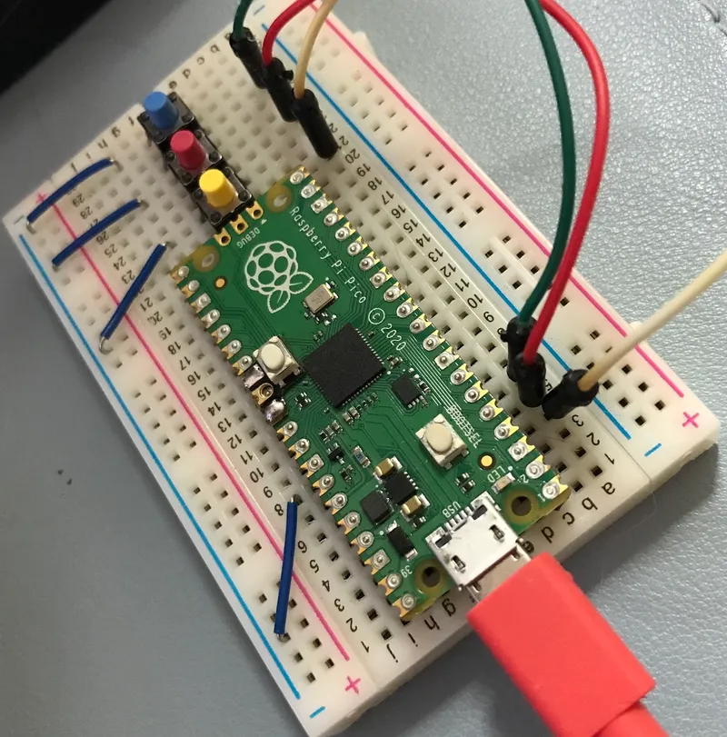 RPi Pico でMIDIキーボード