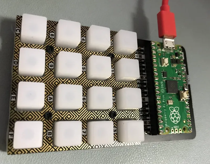 RPi Pico の Keypad