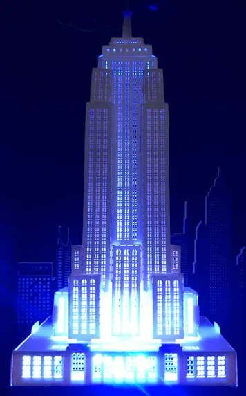 paper nano をライトアップ