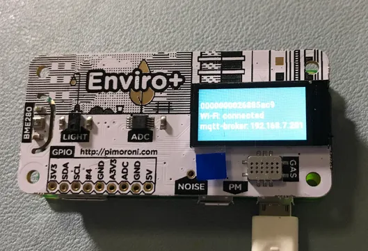 Pimoroni Enviro+ からGrafana(1/2)