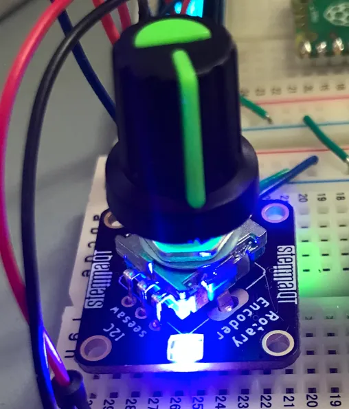 RPi Pico でロータリーエンコード(I2C) を試す